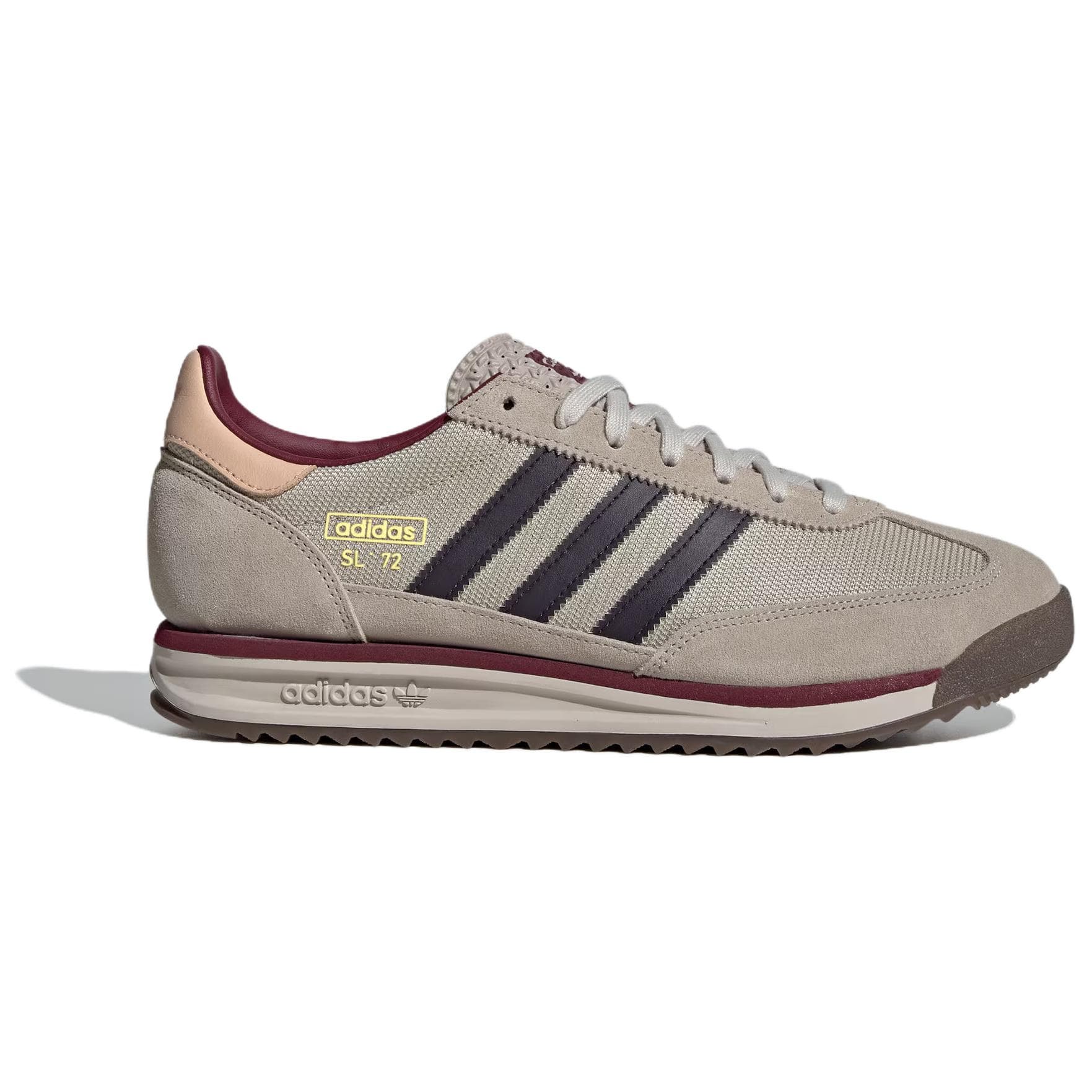Кроссовки Adidas Originals SL 72 RS Комфортная Низкая Повседневная Обувь Унисекс Коричневая - изображение 2