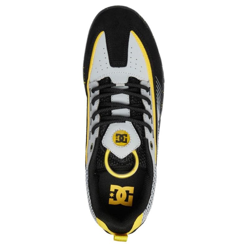 Кроссовки DCSHOES LEGACY SLIM ретро минималистичные спортивные лоу-топы скейтбординги мужские черно-серый - изображение 3