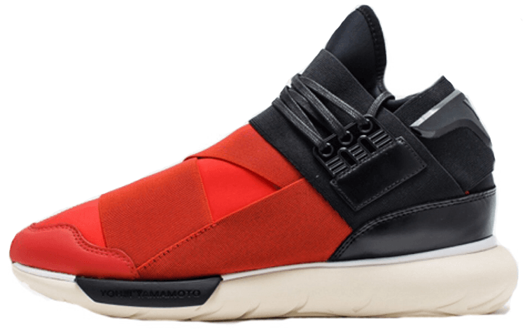Кроссовки Y-3 Qasa High Red Black - изображение 1