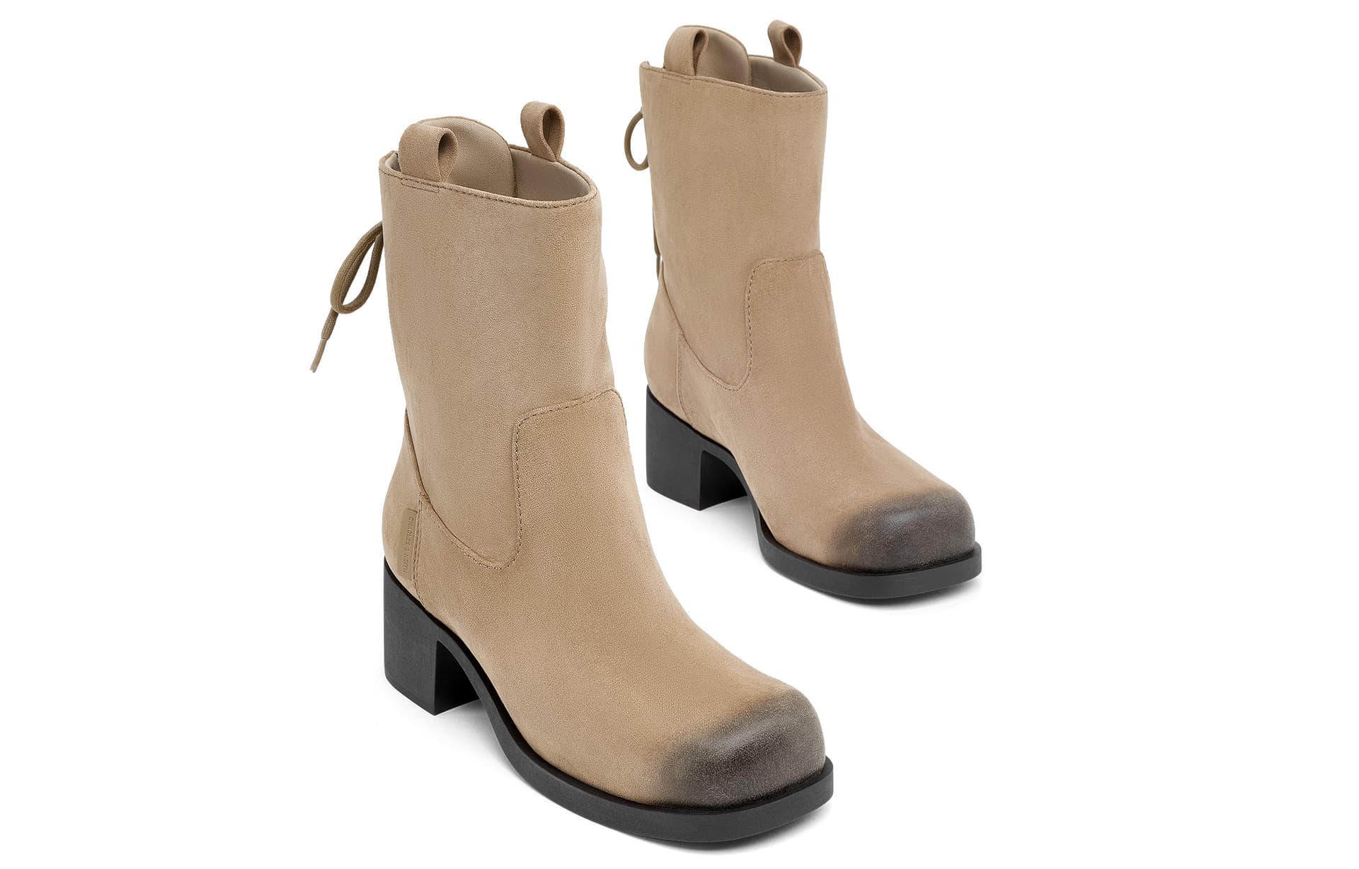 Сапоги CHARLES KEITH Маленькие ботильоны CK из ткани 5,5 см женские - изображение 3