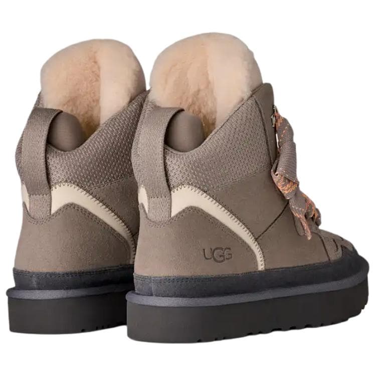 Кроссовки UGG Highmel High Топ Скейтборд Кроссовки Женские Цвет Серый Хрусталь - изображение 5