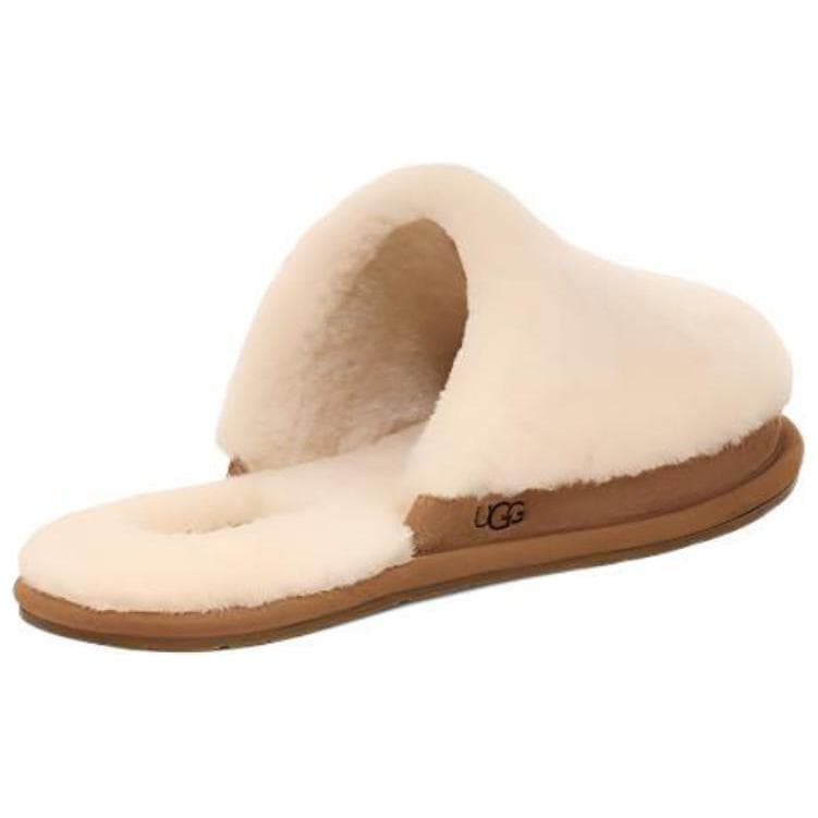 Сандалии UGG Artificial Suede Wool Плюшевые утепленные тапочки для дома женские - изображение 4