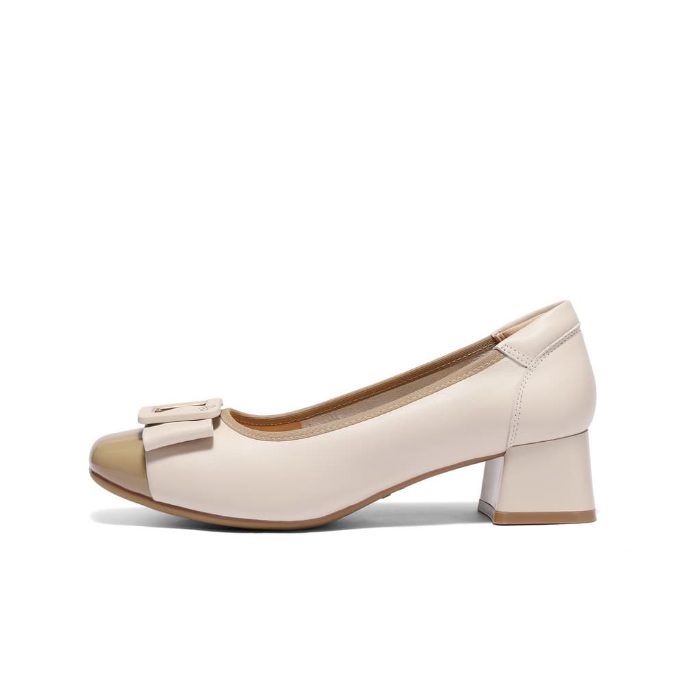 Туфли BELLE Квадратный каблук Высокие каблуки 4CM Женские - изображение 5