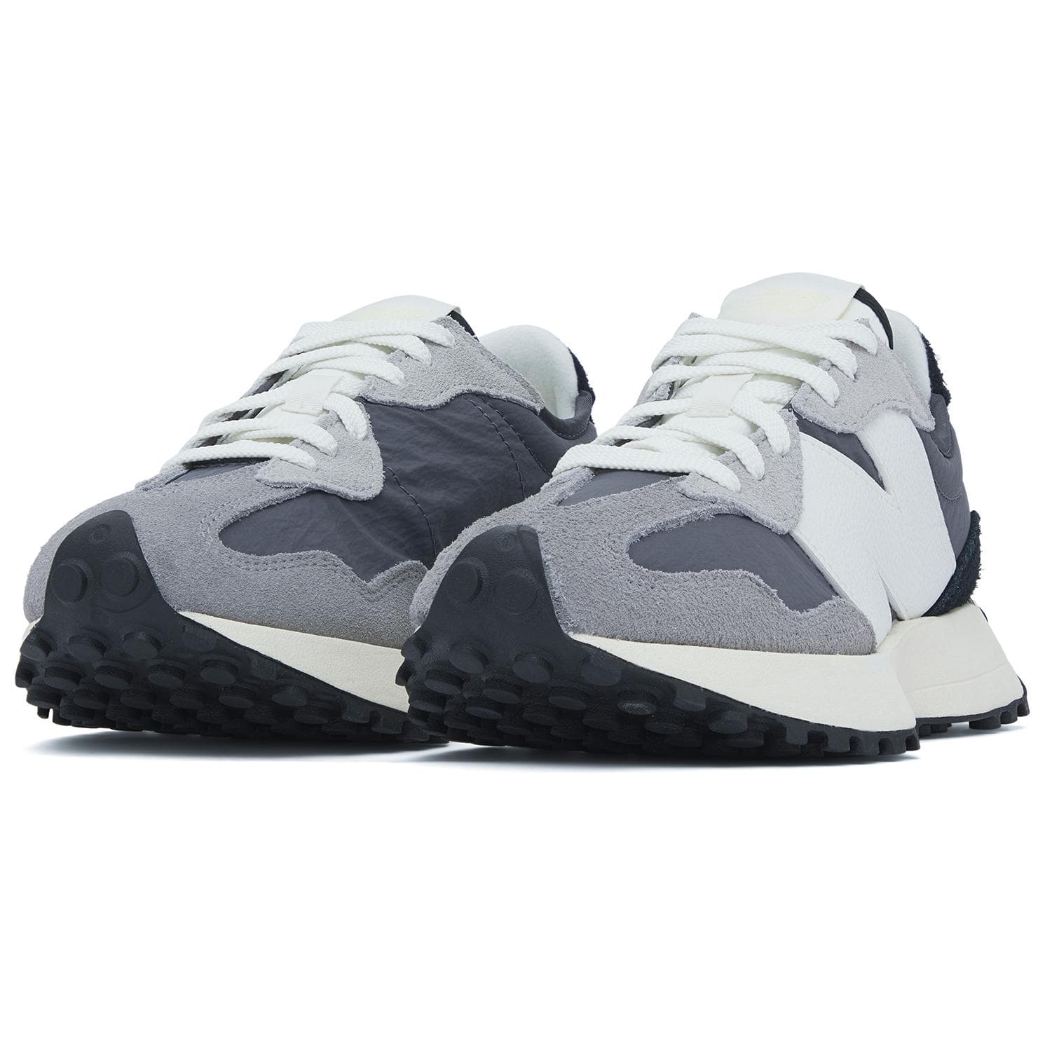 Кроссовки New Balance 327 Black Grey - изображение 3