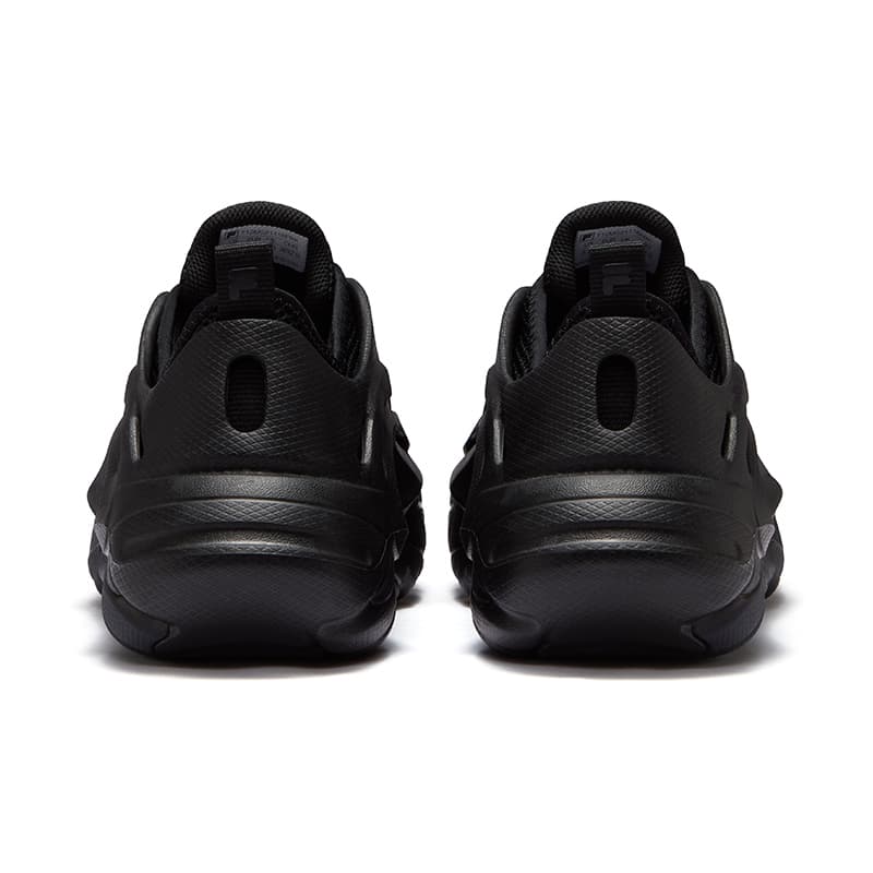 Кроссовки FILA FUSION REMO Rowing Shoes Ткань Низкий Верх Повседневная Обувь Мужская Черная - изображение 4