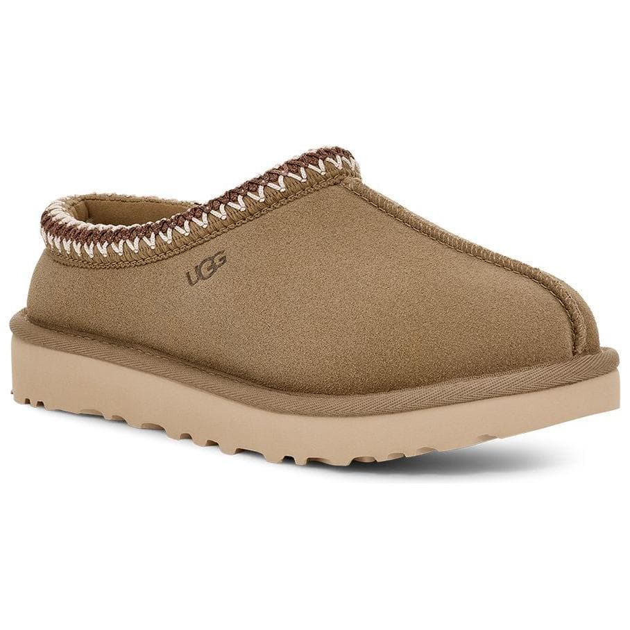 Ботинки зимние UGG Коровья спилок с флисовой подкладкой однотонный круглый носок короткий сноубутсы женские цвет антилопы - изображение 3