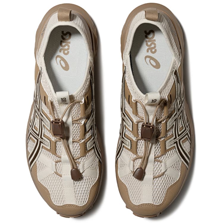 Кроссовки Asics Gel Sonoma Синтетическая кожа Низкий топ Повседневная обувь Унисекс Коричневый - изображение 4