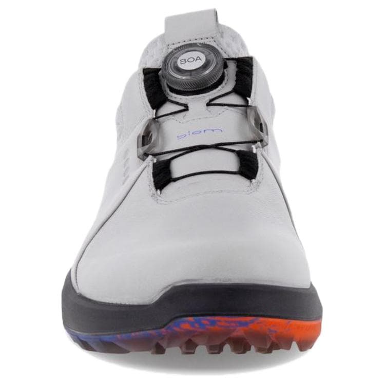 Кроссовки для гольфа Ecco GOLF BIOM H4 Водонепроницаемая Низкая Обувь для Гольфа Мужская Светло-Серый - изображение 8