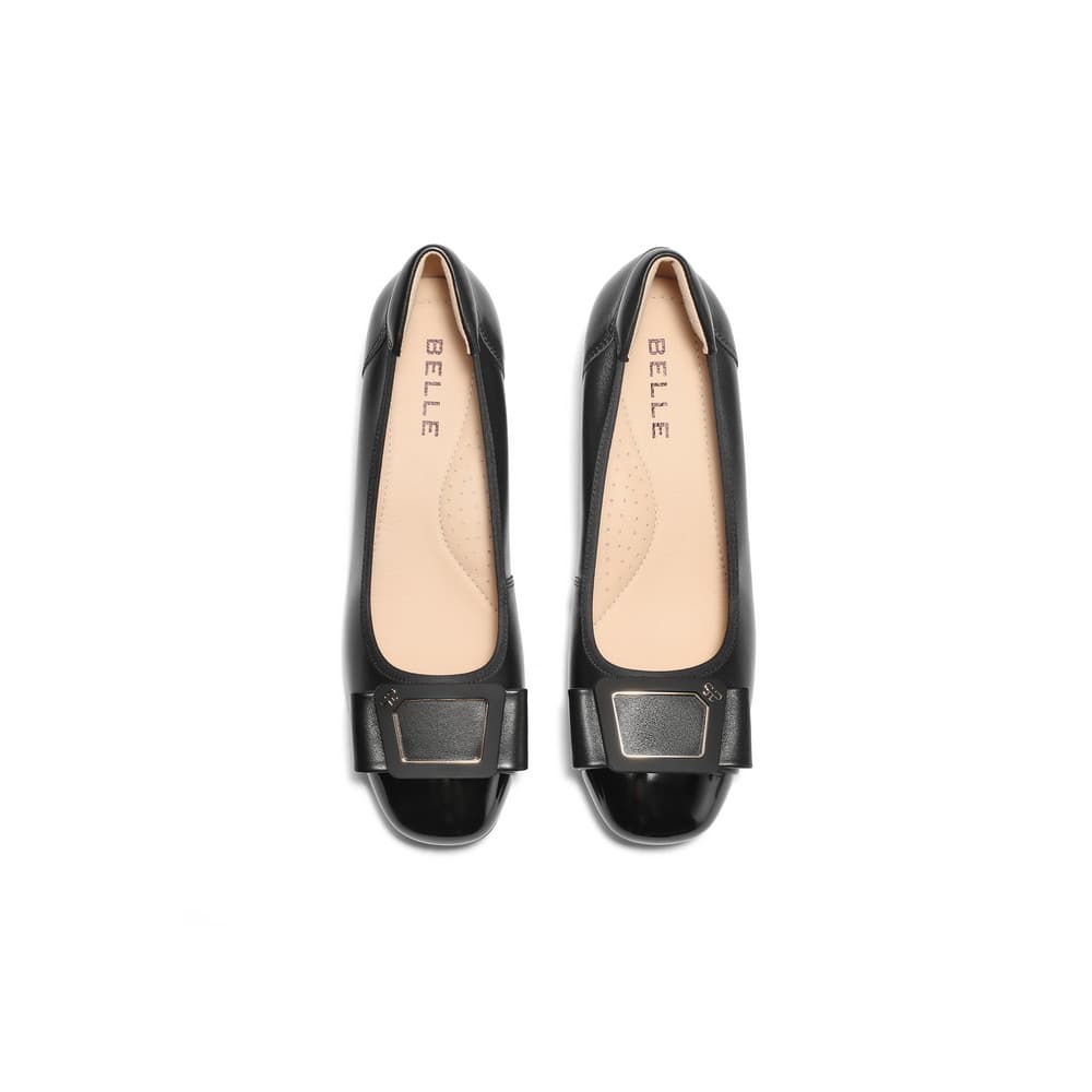Туфли BELLE Квадратный каблук Высокие каблуки 4CM Женские - изображение 3