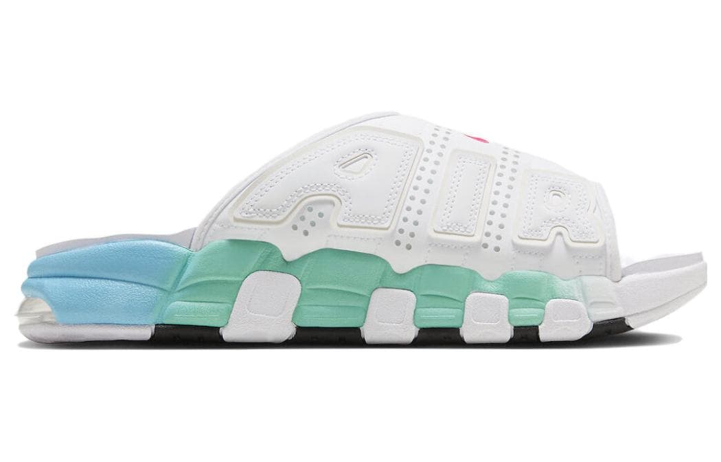 Сандалии Nike Air More Uptempo Slide White Green - изображение 2