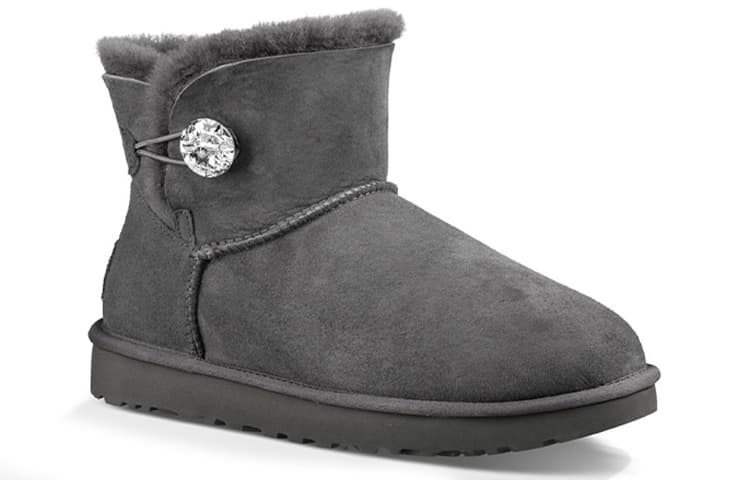Ботинки зимние UGG Mini Bailey Button Bling - изображение 3
