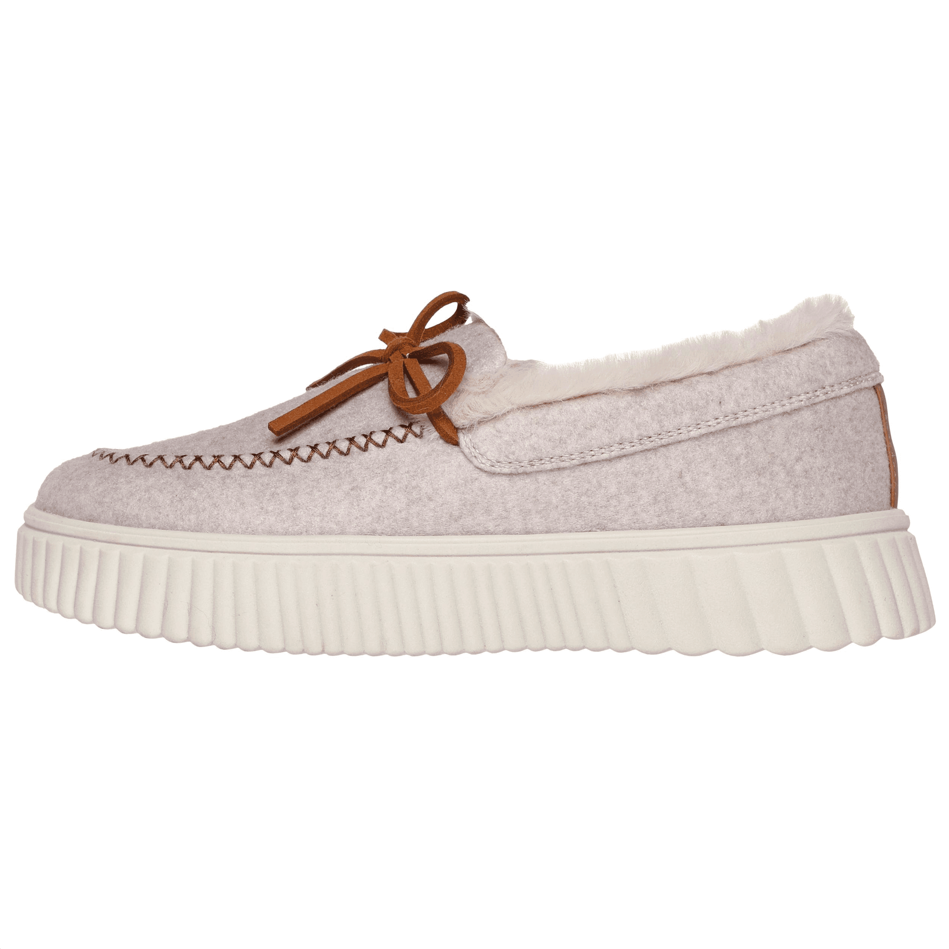 Кроссовки Skechers Cozy Low Топ Повседневная обувь Женская Бежевая - изображение 1