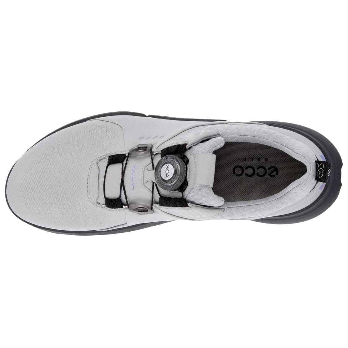 Кроссовки для гольфа Ecco GOLF BIOM H4 Водонепроницаемая Низкая Обувь для Гольфа Мужская Светло-Серый - изображение 5