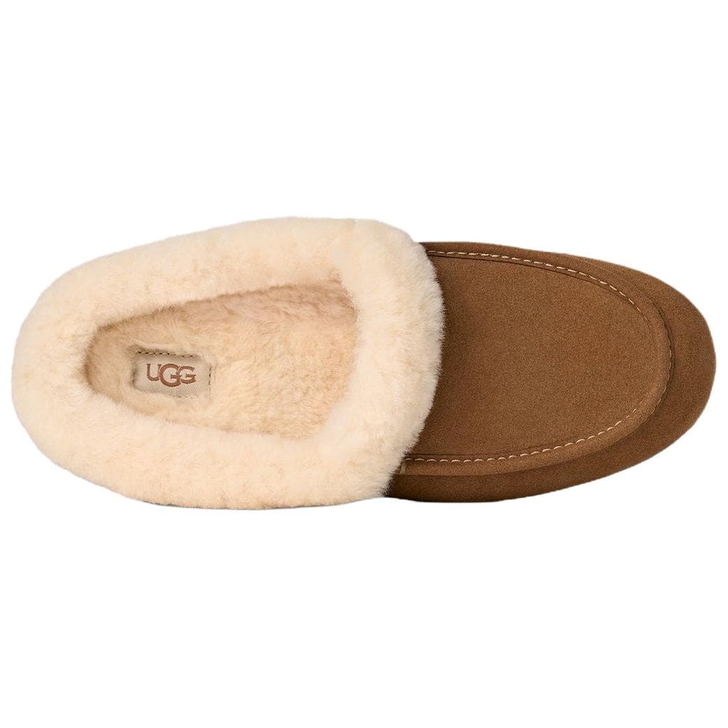 Сандалии UGG ANSLEY с флисовой подкладкой удобные мюли с резиновым покрытием устойчивые к истиранию домашние тапочки для женщин - изображение 5