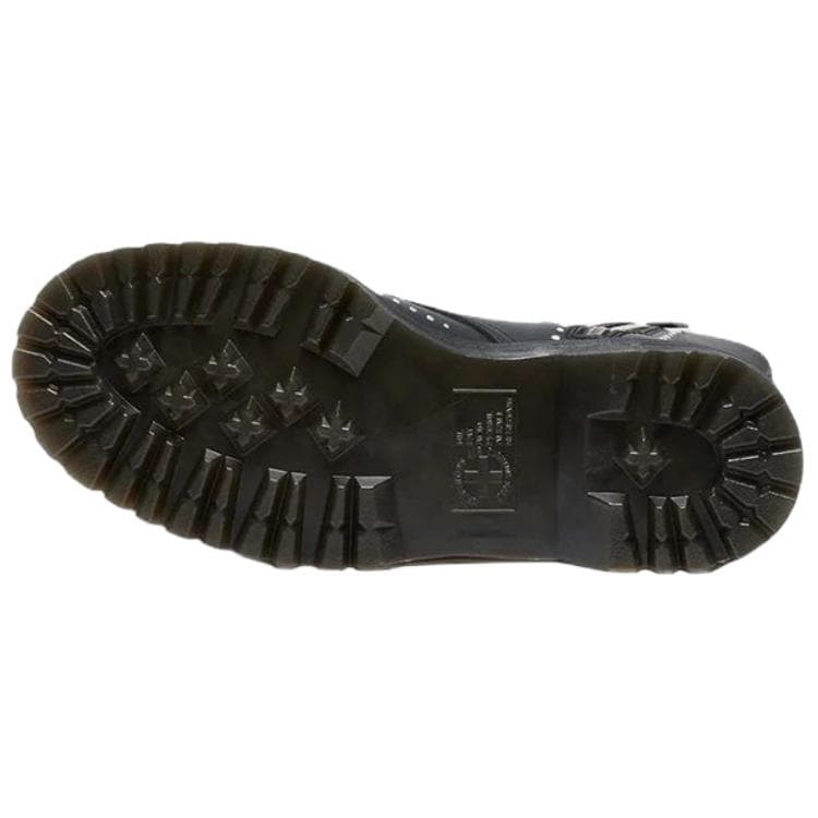 Ботинки Dr.Martens Jadon HI Солнечный Flare Кожа Армейские ботинки 5cm Унисекс Черный - изображение 6