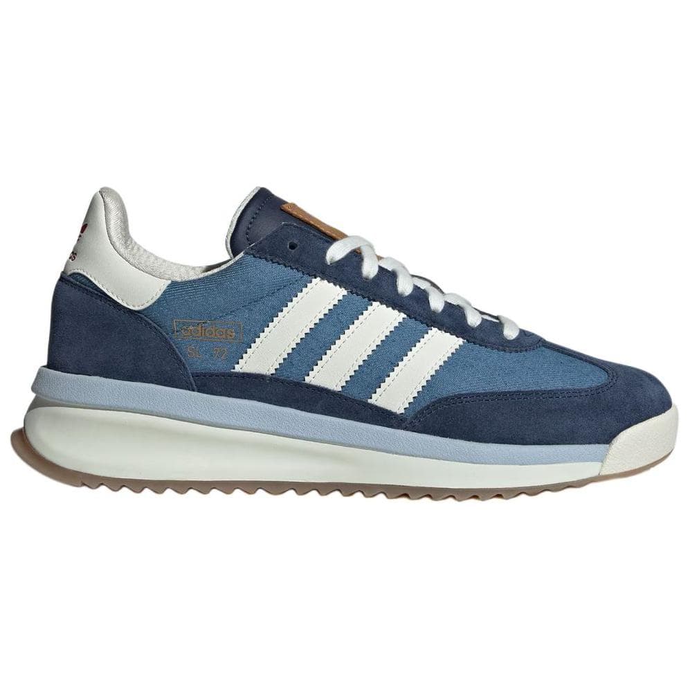 Кроссовки Adidas Originals SL 72 Low Повседневная обувь Унисекс Белый Синий - изображение 2