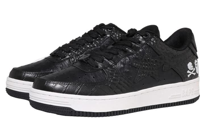 Кроссовки NEIGHBORHOOD x A BATHING APE STA Black - изображение 2
