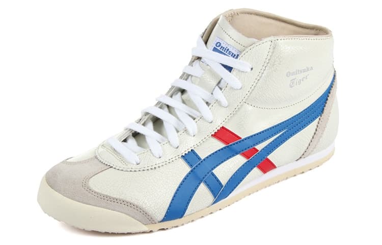 Кроссовки Onitsuka Tiger Mexico Mid-Runner White Blue - изображение 3