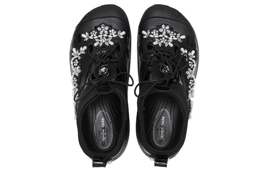 Сандалии с ремешком SIMONE ROCHA x Crocs Quick Trail Black - изображение 4