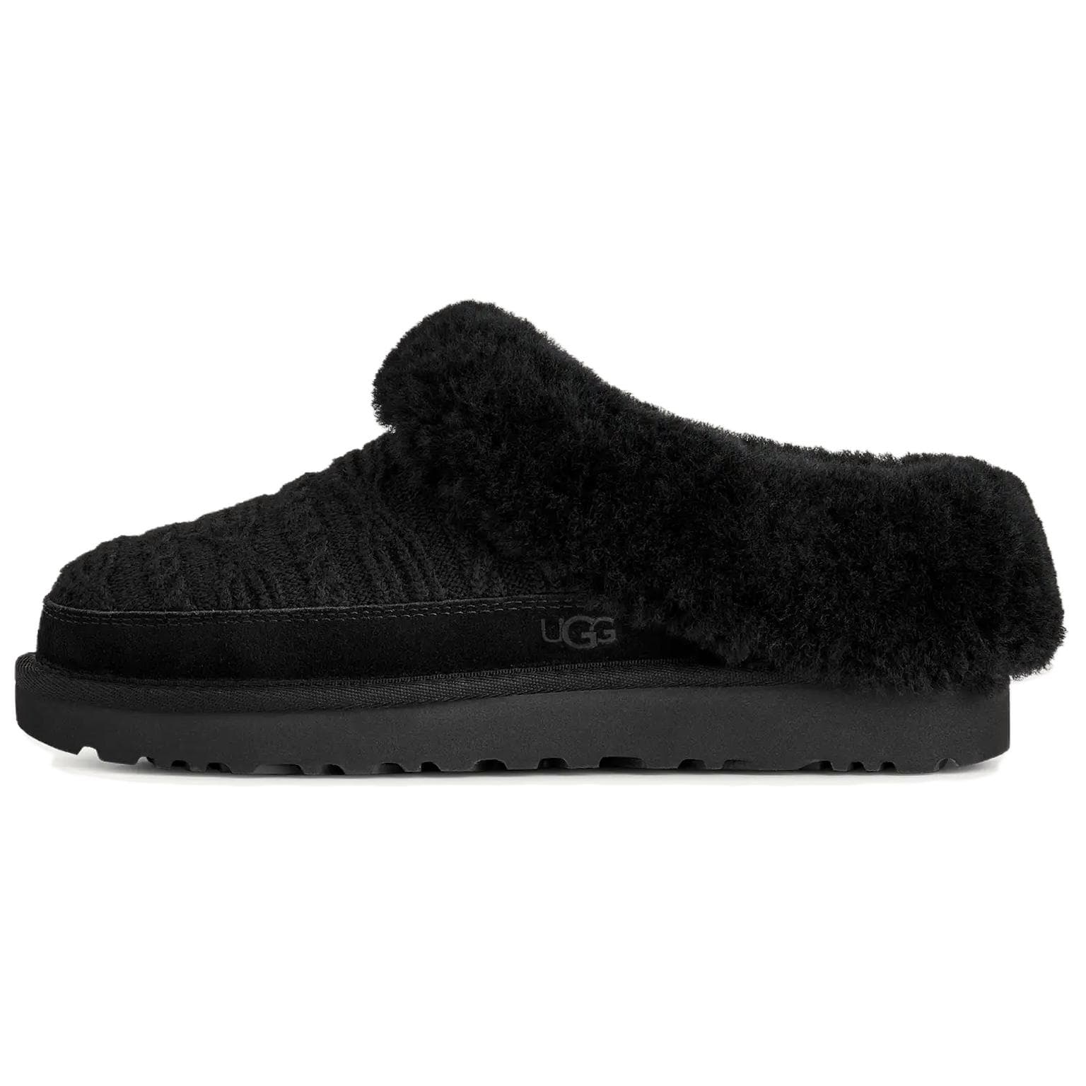 Сандалии UGG Cluggette Домашние тапочки Женские Черные - изображение 1