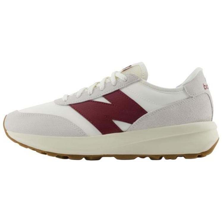 Кроссовки New Balance 370 Устойчивая к истиранию Низкая Повседневная Обувь Мужская Экрю - изображение 1