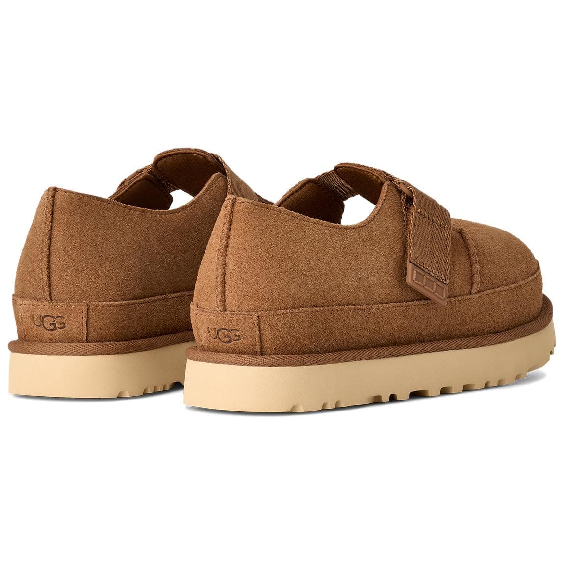 UGG Коровья кожа Mary Jane Женские туфли Каштановый цвет - изображение 4