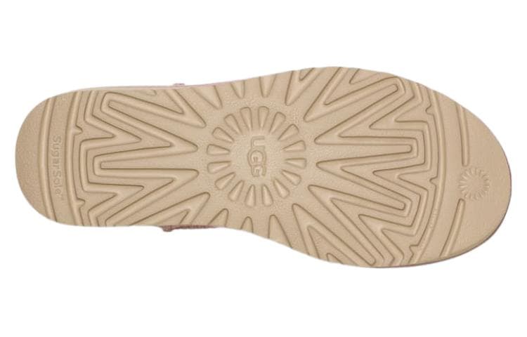 Ботинки зимние UGG Sheepskin Thermal Snow Boots Women's Gray Pink UGG Овчина Термальные Снежные Ботинки Женские Серый Розовый - изображение 6