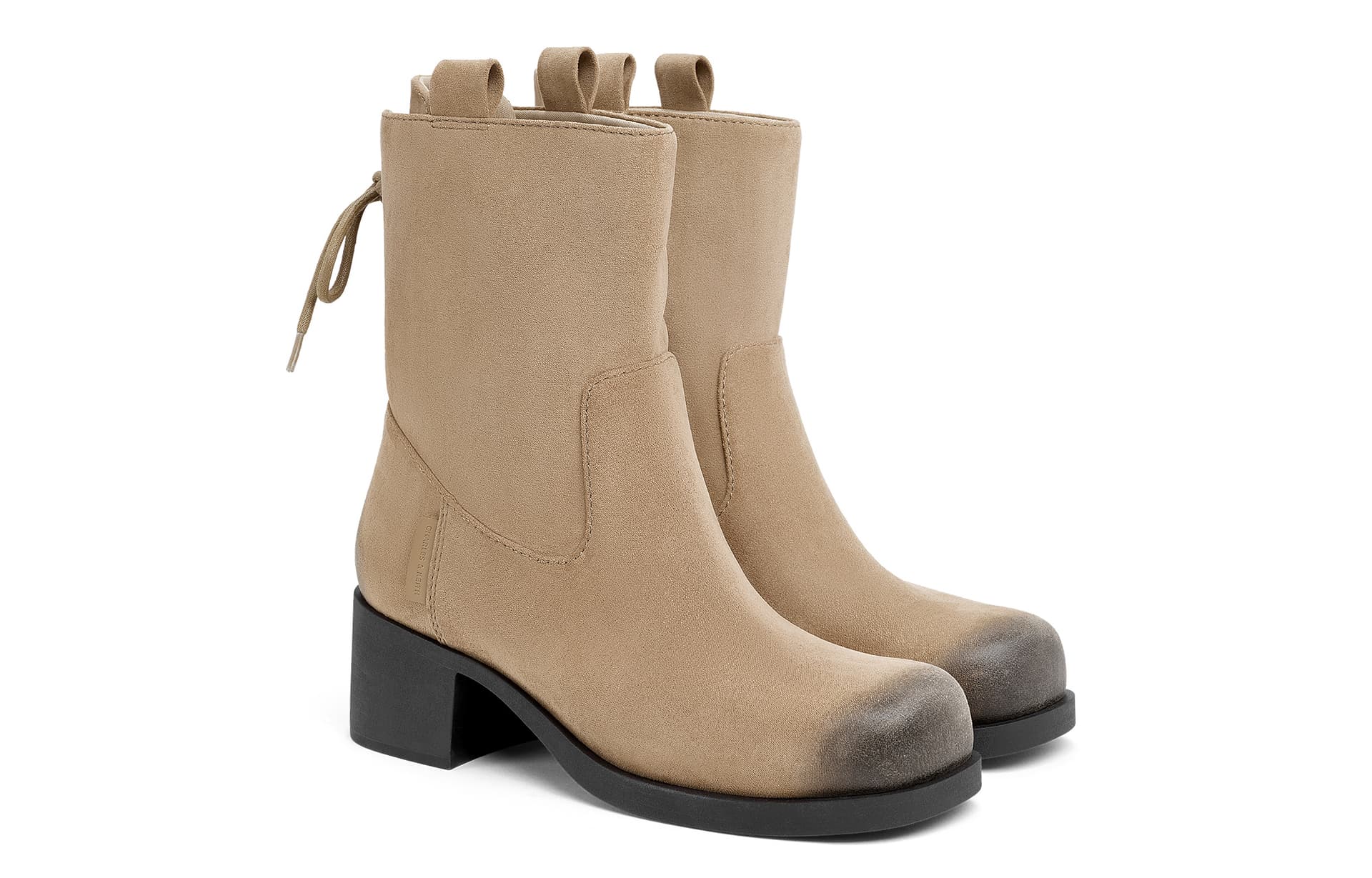 Сапоги CHARLES KEITH Маленькие ботильоны CK из ткани 5,5 см женские - изображение 2