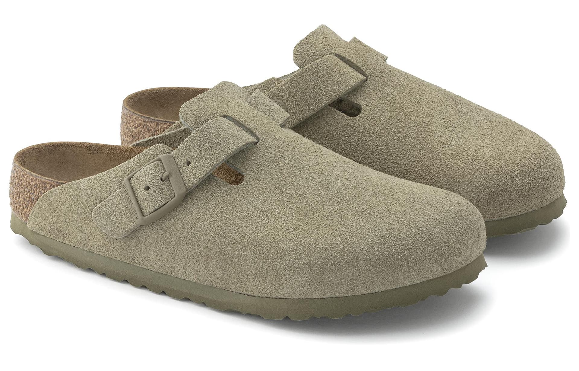 Сандалии Birkenstock X Boston Унисекс Зеленый ЭВА Обувь Для Комфорта - изображение 4