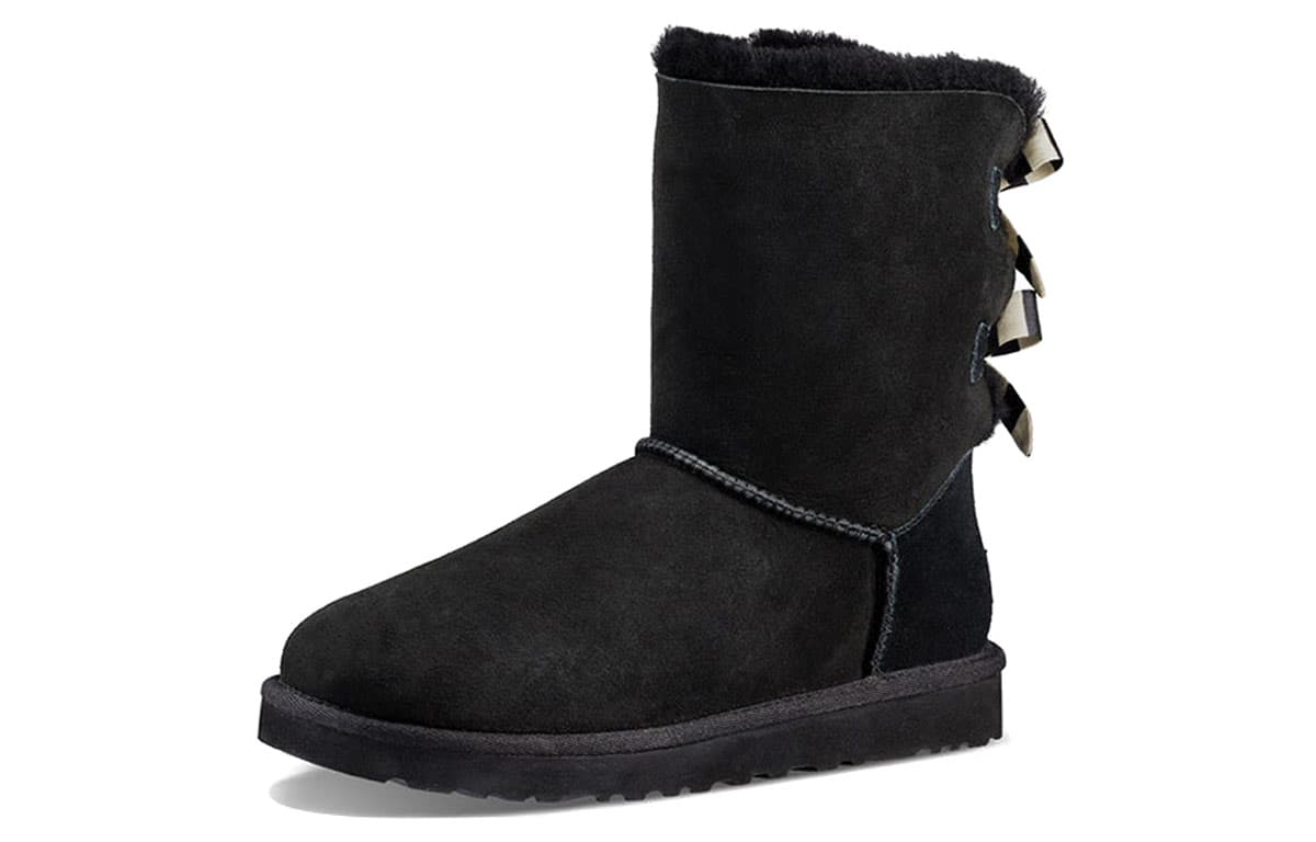 Ботинки зимние UGG Bailey Bow Stripe - изображение 3
