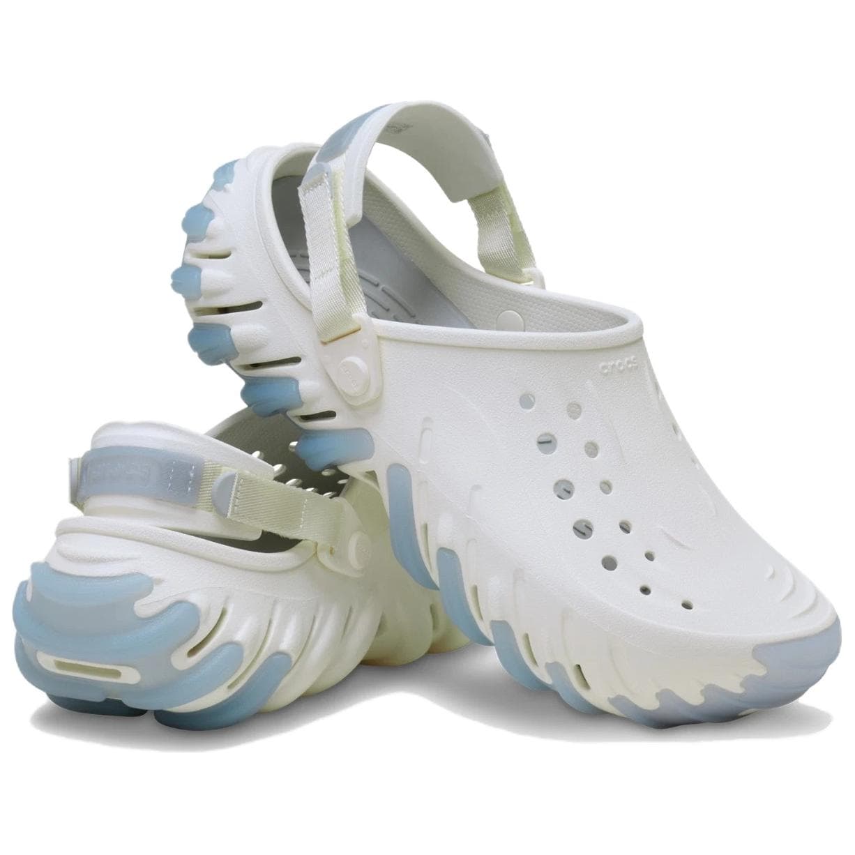 Сабо Crocs Echo Icey RO Sabo Резиновые Унисекс Мел - изображение 6