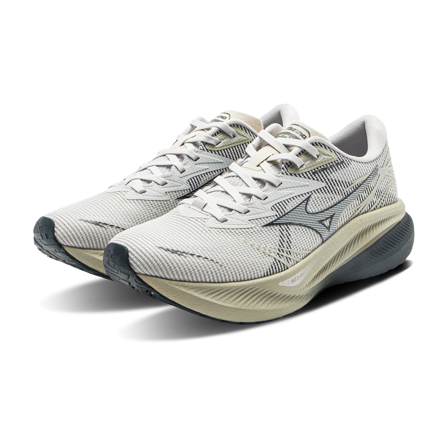 Кроссовки Mizuno Дышащая и Легкая Низкая Повседневная Обувь Унисекс Светлый Лайм - изображение 3