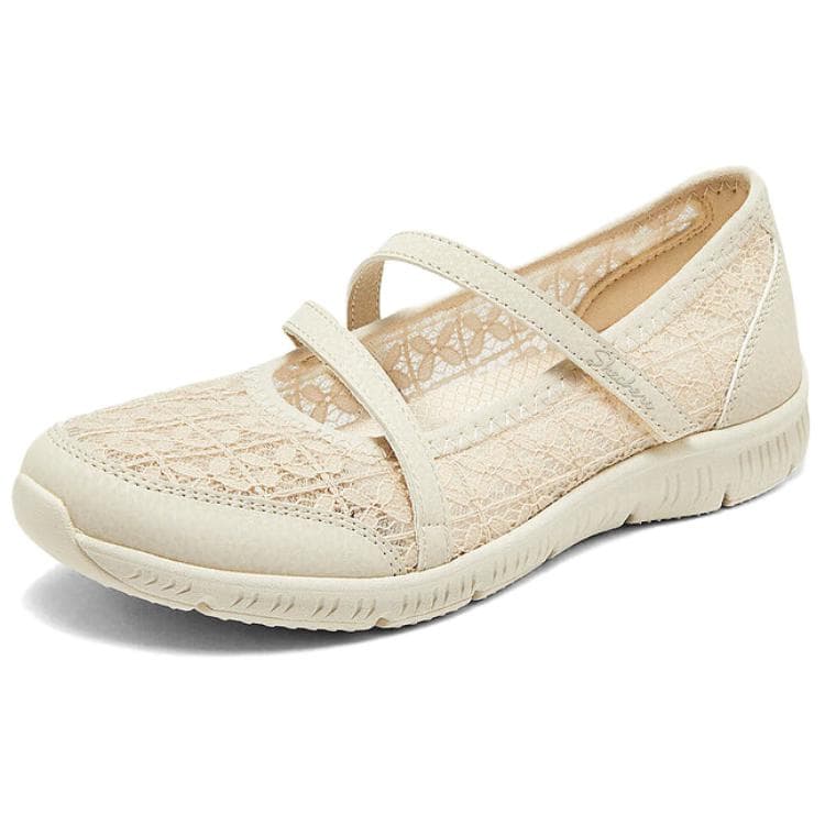 Кроссовки Skechers BE Прохладный Дышащий Low Топ Повседневная обувь Женские Бежевый - изображение 3