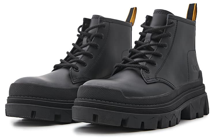 Ботинки CAT Hardwear Mid Black - изображение 2