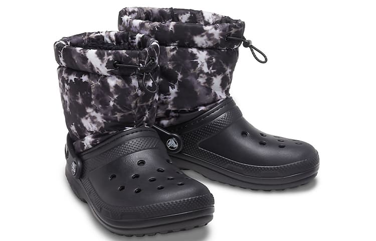 Ботинки зимние Crocs Classic Lined Neo Black - изображение 6