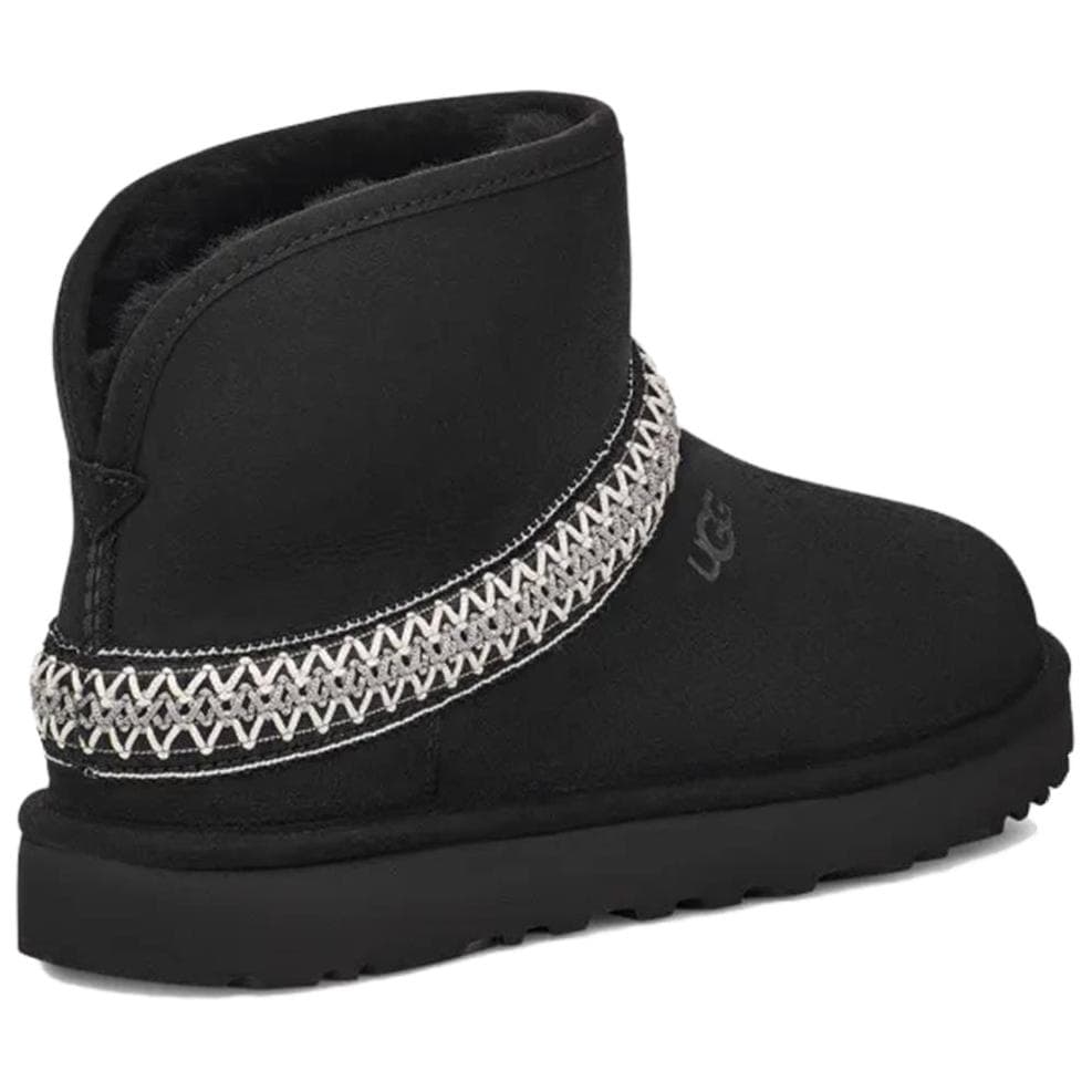 Ботинки зимние UGG M CLASSIC SHORT Сноубутсы Женские Черные - изображение 3
