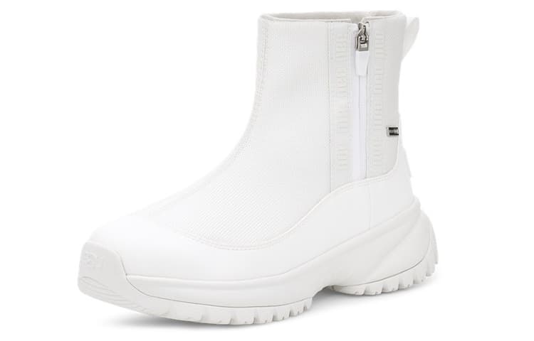 Ботинки зимние UGG Yose Zip White - изображение 3