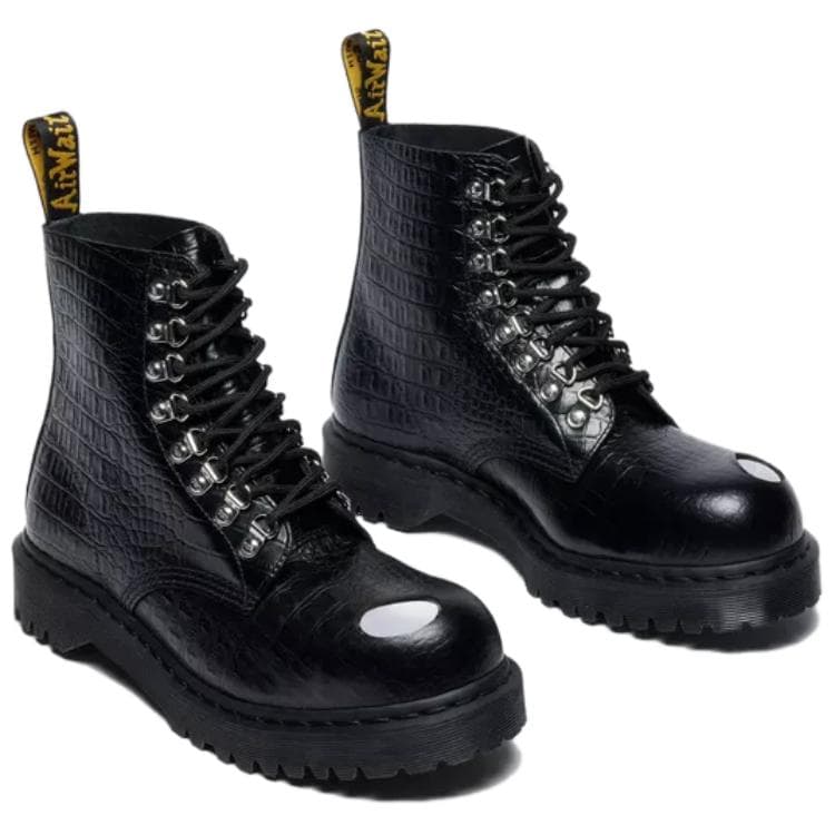 Ботинки Dr.Martens 1460 PASCAL BEX Короткие Армейские Ботинки Мужские Черные - изображение 3