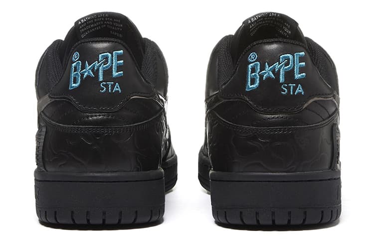 Кроссовки A BATHING APE SK8 Sta Black - изображение 3