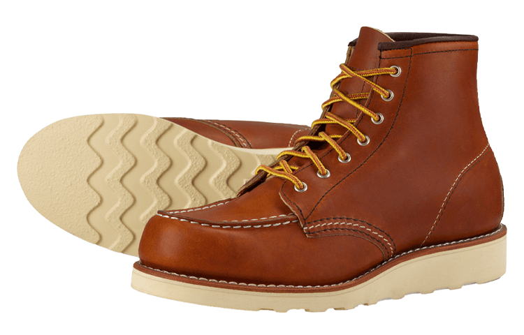 Сапоги Red Wing MOC TOE Brown - изображение 5