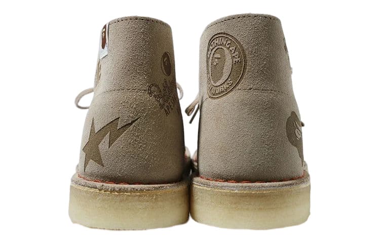 Сапоги clarks x A BATHING APE - изображение 4