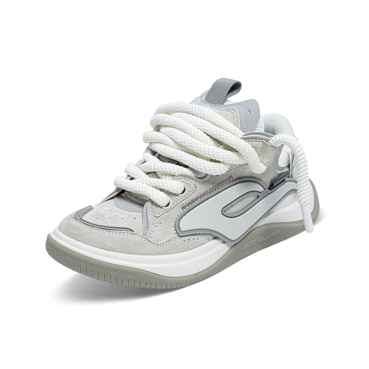 Кроссовки DAISY FELLOWES Rocket 001 White Grey - изображение 3