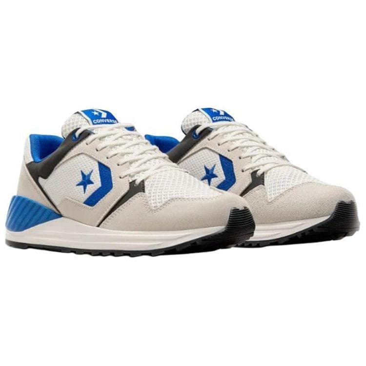 Кроссовки Converse WAVE TRAINER OX Удобный Износостойкий Лоу-топы Повседневный Мужской Бело-синий - изображение 3