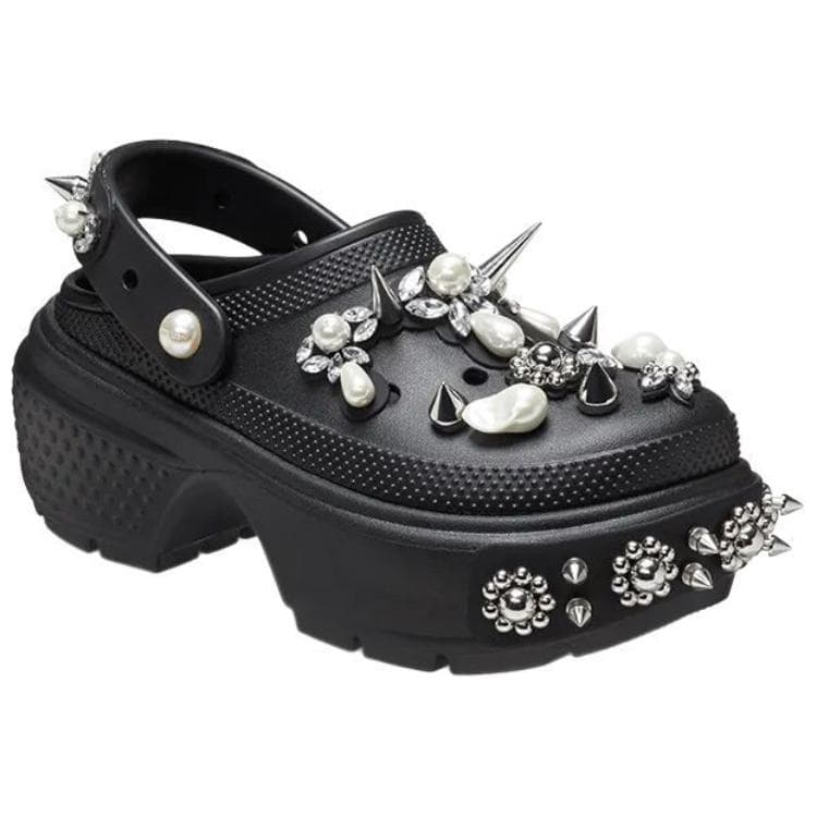 Сабо Crocs x SIMONE ROCHA Stomp Sabo Женские Черные - изображение 3