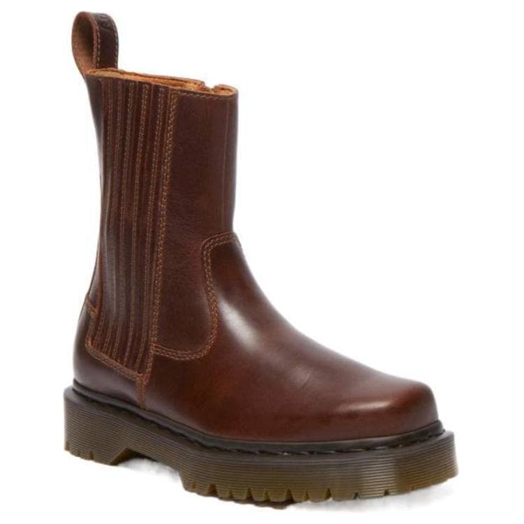 Сапоги Dr.Martens Женские ботильоны коричневого цвета - изображение 3