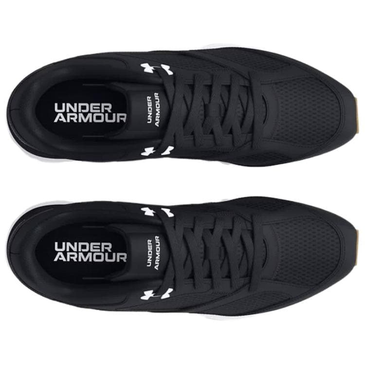 Кроссовки Under Armour Дышащий Устойчивый к истиранию Низкий Топ Повседневная Обувь Мужская Черная - изображение 3