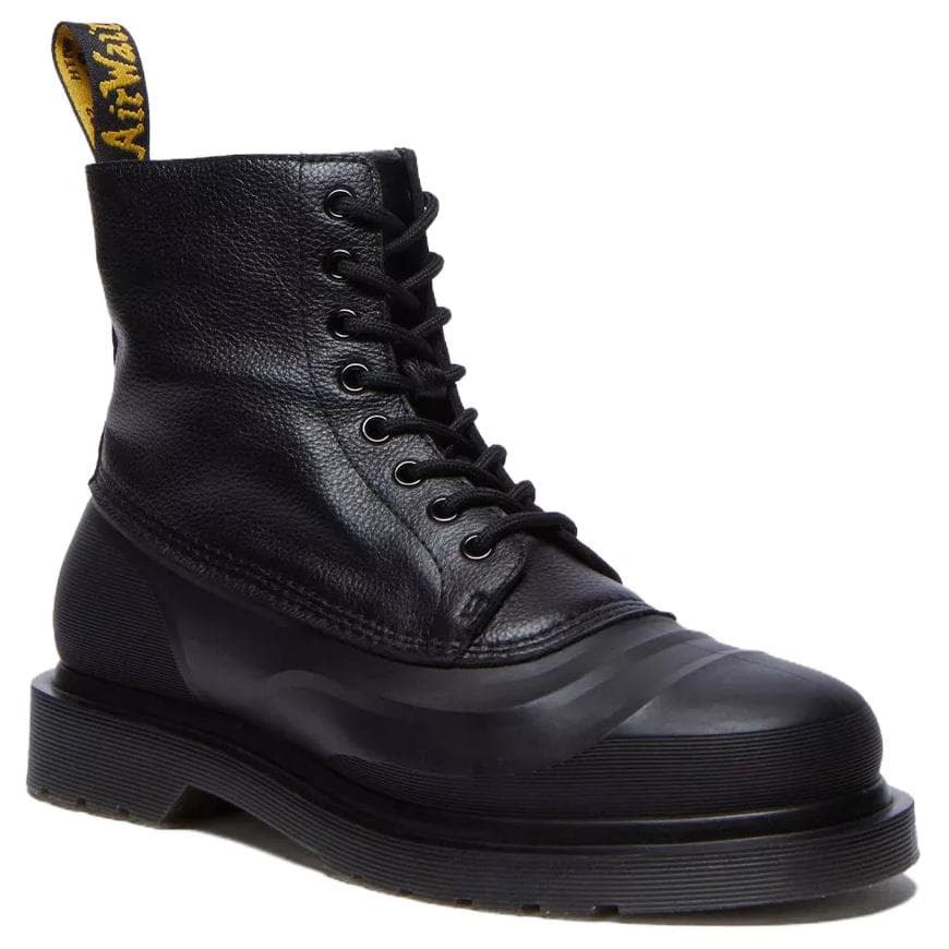 Ботинки Dr.Martens 1460 Кожаные Короткие Армейские Ботинки Унисекс Черные - изображение 2