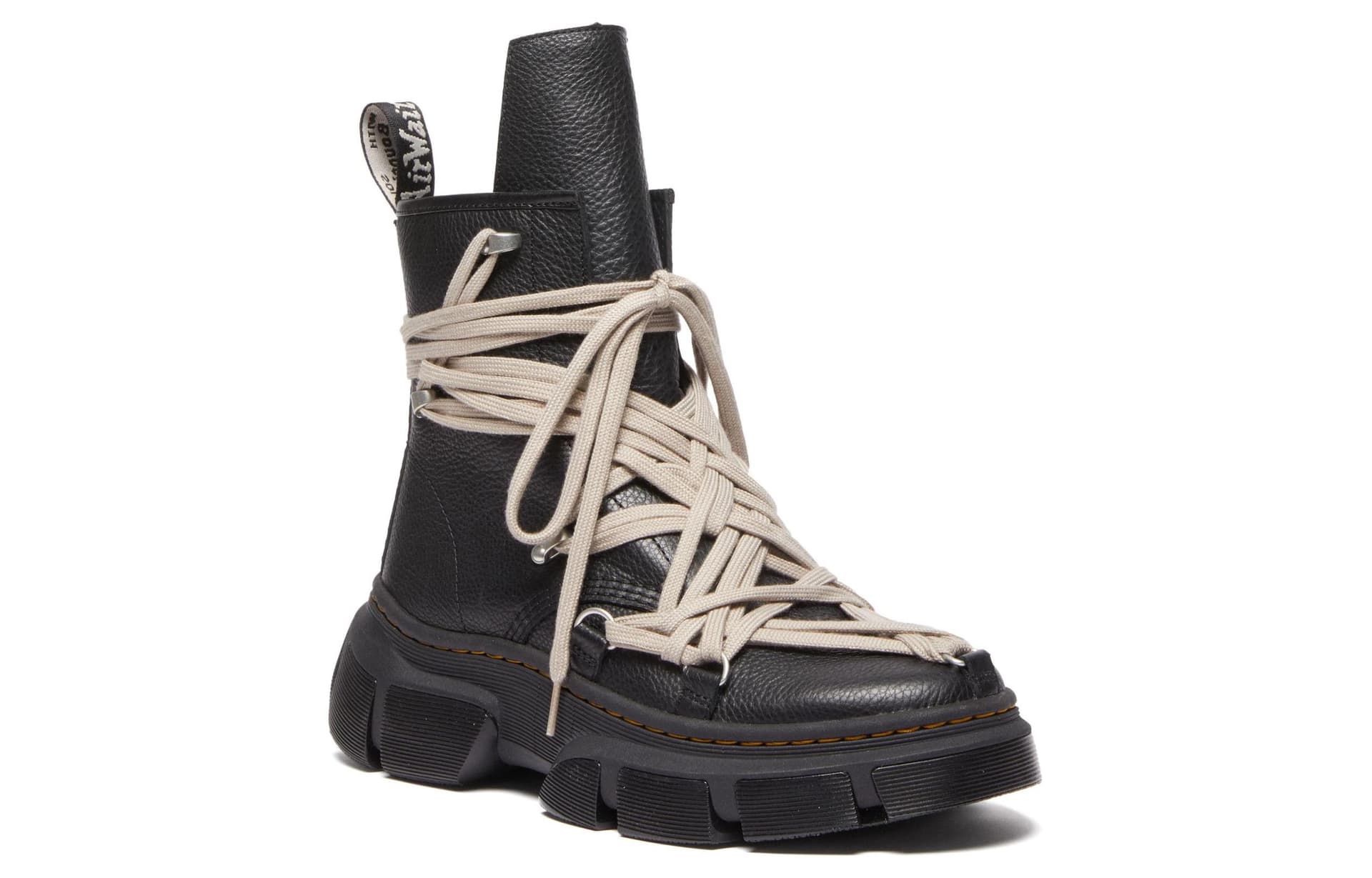 Сапоги Rick Owens x Dr. Martens 1460 Black - изображение 3