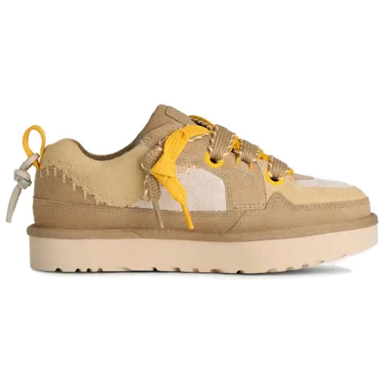 Кроссовки UGG Lowmel Biarritz Низкие Кеды Скейтборд Обувь Женская Горчичный - изображение 2