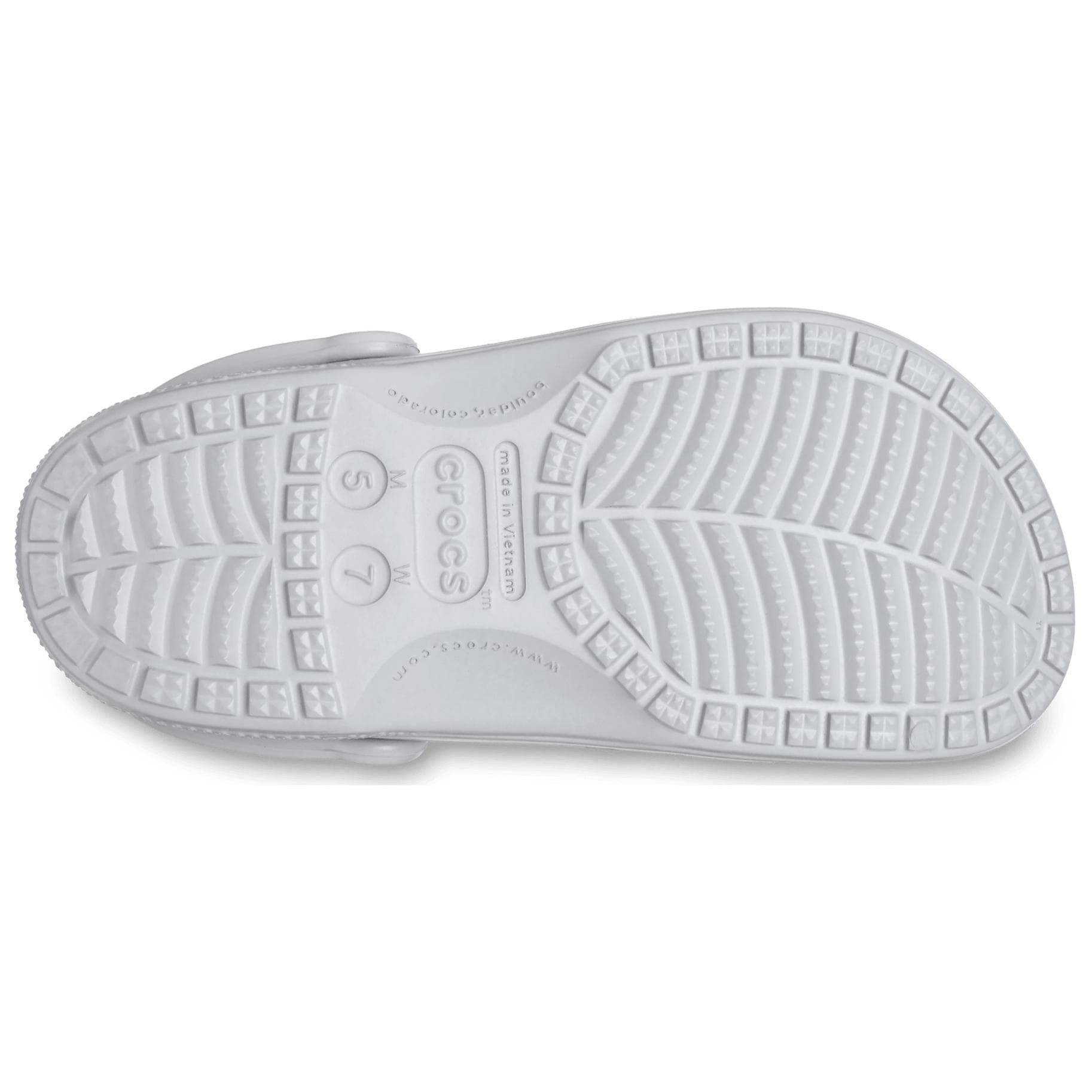 Сабо Crocs Baya Clog Смола Croslite Сабо Унисекс Серый - изображение 7